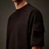 Metropolis Series Stretch Fleece Short Sleeve Sweatshirt