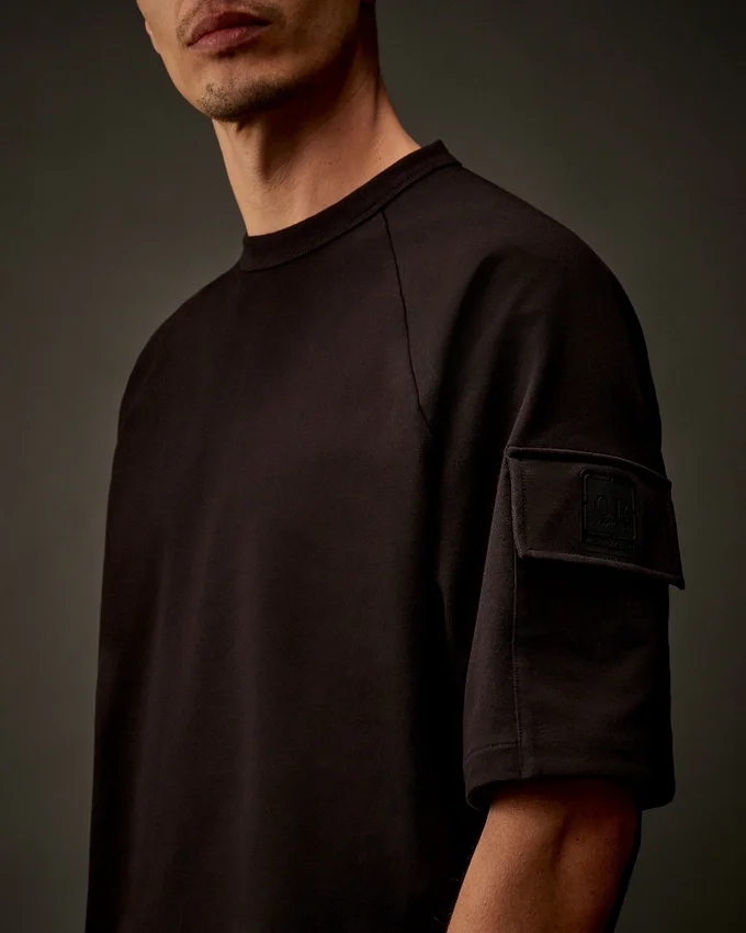 Metropolis Series Stretch Fleece Short Sleeve Sweatshirt