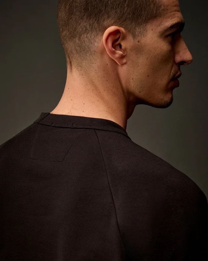Metropolis Series Stretch Fleece Short Sleeve Sweatshirt