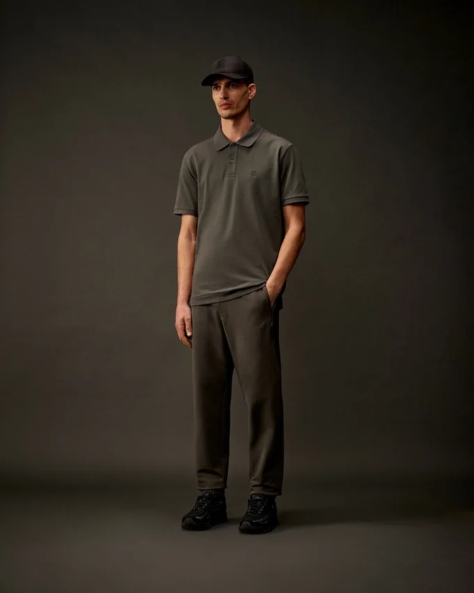Metropolis Series Stretch Piquet Short Sleeve Polo
