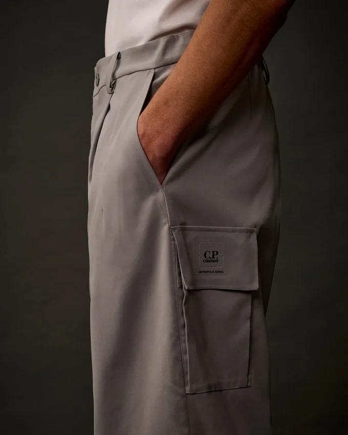 Metropolis Series Technical Panama Boxy Cargo Pants