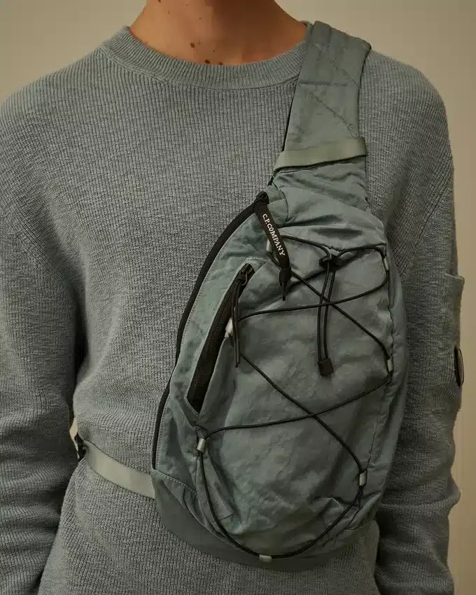 Nylon B Crossbody Backpack
