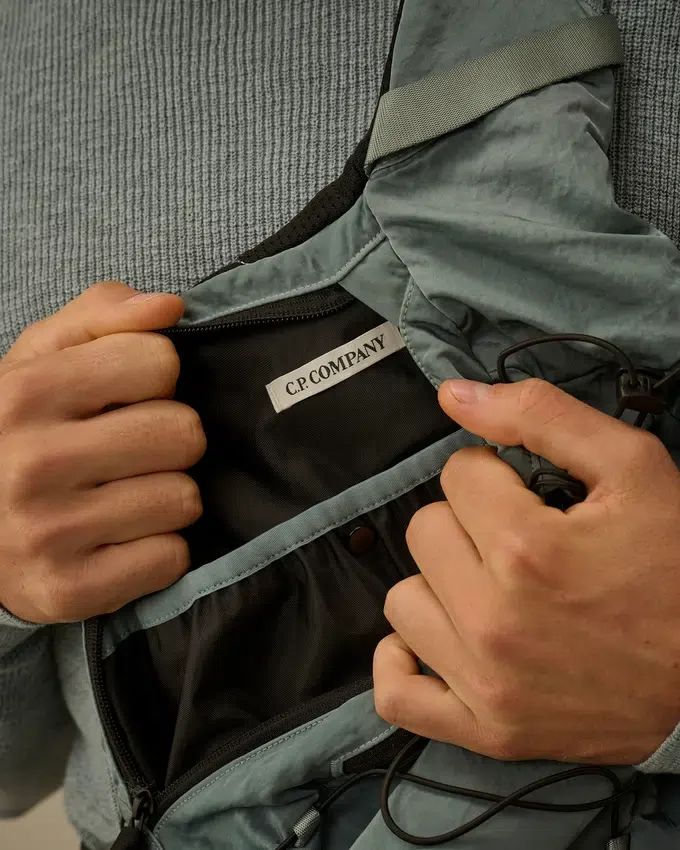 Nylon B Crossbody Backpack