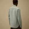 Organic Gabardine Long Sleeve Lens Shirt