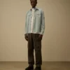 Organic Gabardine Long Sleeve Lens Shirt