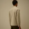 Organic Gabardine Zipped Lens Overshirt