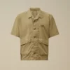 Popeline Boxy Short Sleeve Shirt