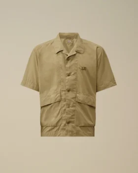 Popeline Boxy Short Sleeve Shirt