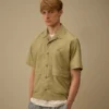 Popeline Boxy Short Sleeve Shirt
