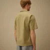 Popeline Boxy Short Sleeve Shirt