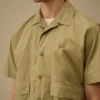 Popeline Boxy Short Sleeve Shirt