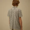 Printed Jersey 20/1 Short Sleeve Logo Polo