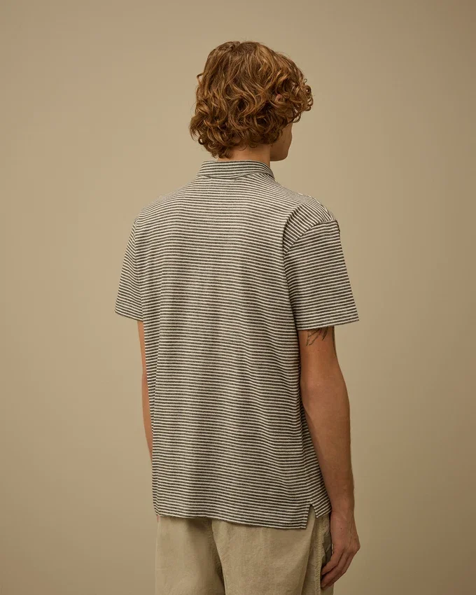 Printed Jersey 20/1 Short Sleeve Logo Polo