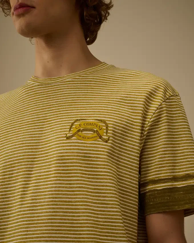 Printed Jersey 20/1 Short Sleeve Logo T-Shirt