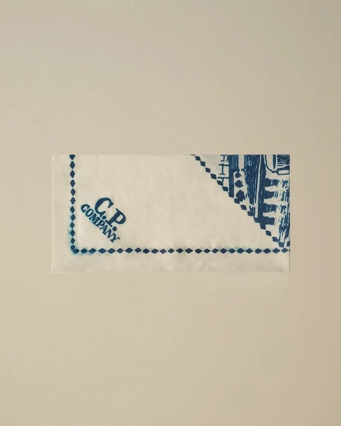 Printed Muslin Graphic Bandana