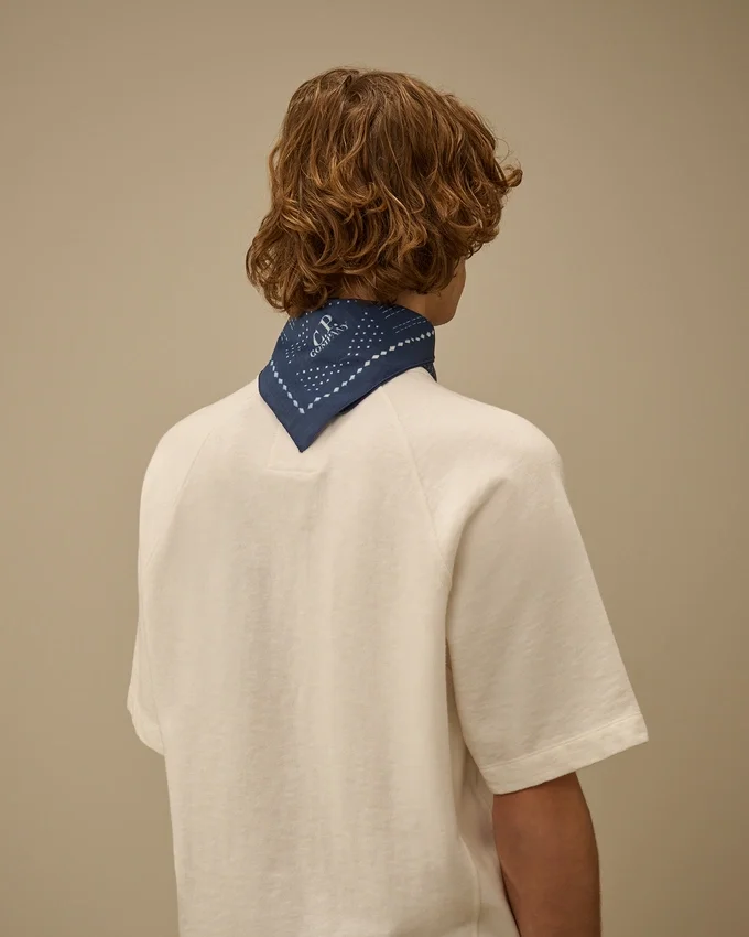 Printed Muslin Logo Bandana