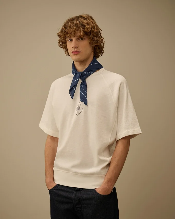 Printed Muslin Logo Bandana