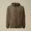 Reversible Cotton Mixed Hooded Sweater