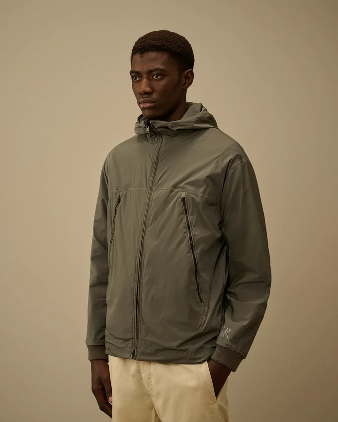 Reversible Cotton Mixed Hooded Sweater