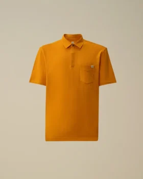 Stretch Piquet Short Sleeve Chest Pocket Polo