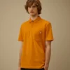 Stretch Piquet Short Sleeve Chest Pocket Polo