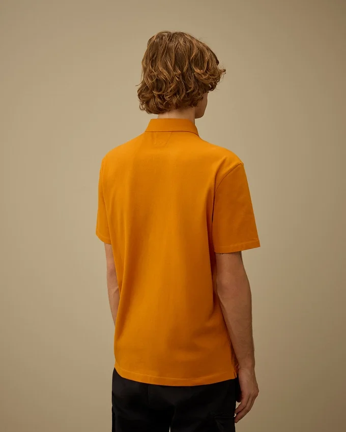 Stretch Piquet Short Sleeve Chest Pocket Polo