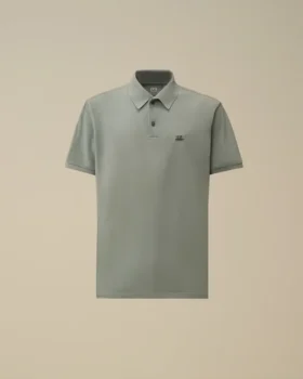 Stretch Piquet Short Sleeve Point Collar Polo