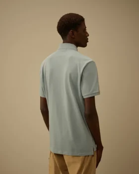 Stretch Piquet Short Sleeve Point Collar Polo