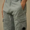 Stretch Sateen Cargo Lens Shorts