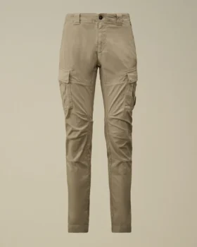Stretch Sateen Ergonomic Lens Cargo Pants