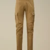 Stretch Sateen Ergonomic Logo Cargo Pants
