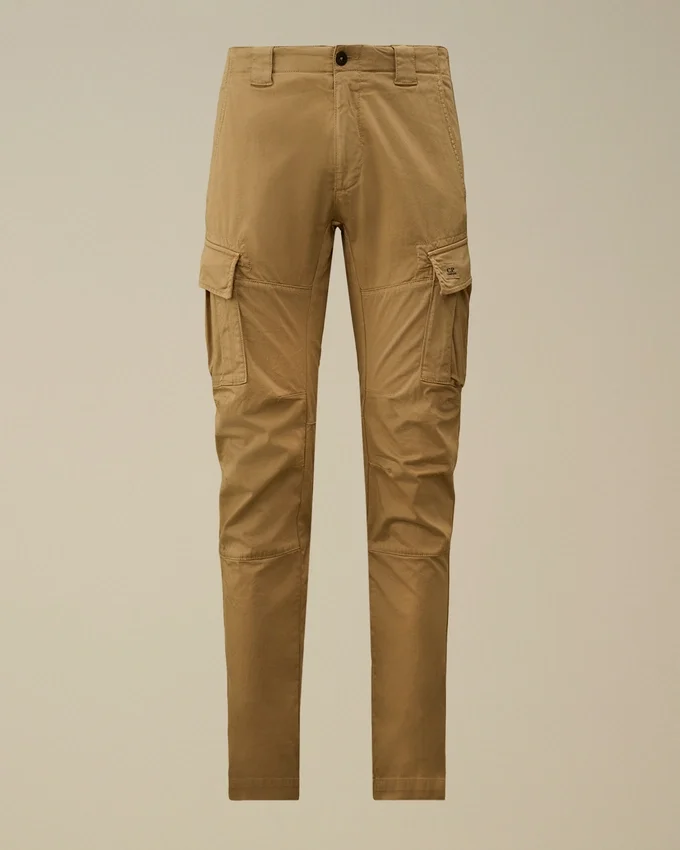 Stretch Sateen Ergonomic Logo Cargo Pants
