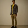 Stretch Sateen Ergonomic Rounded Pockets Lens Cargo Pants