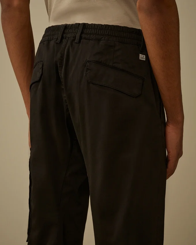 Stretch Sateen Regular Cargo Pants