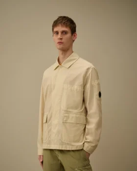 Taylon P Button Lens Overshirt