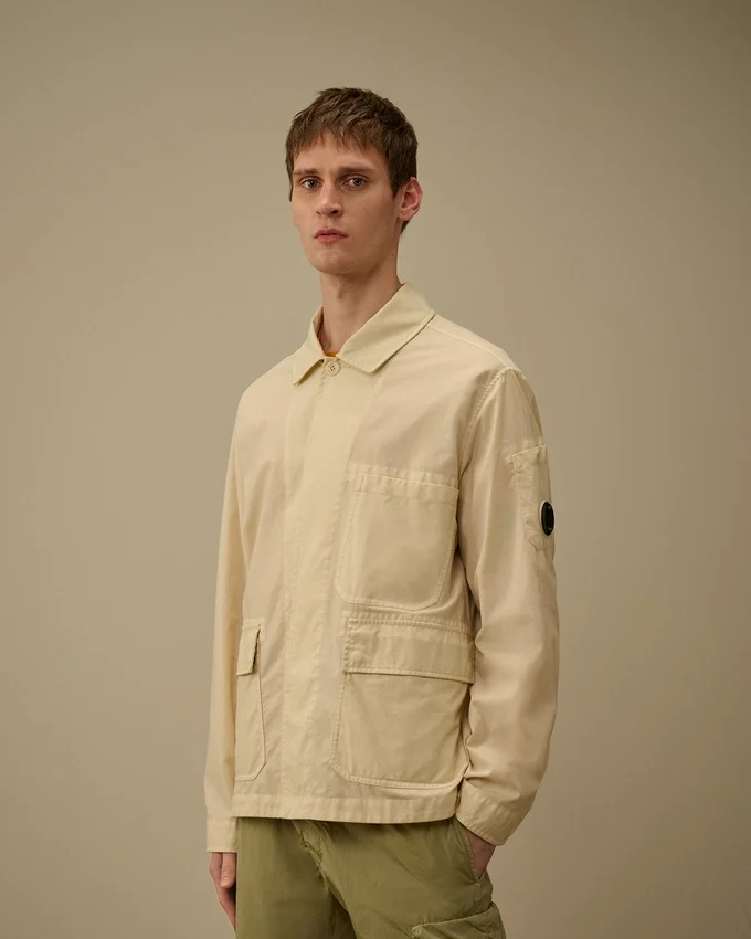 Taylon P Button Lens Overshirt