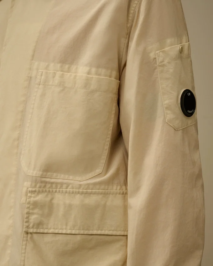 Taylon P Button Lens Overshirt