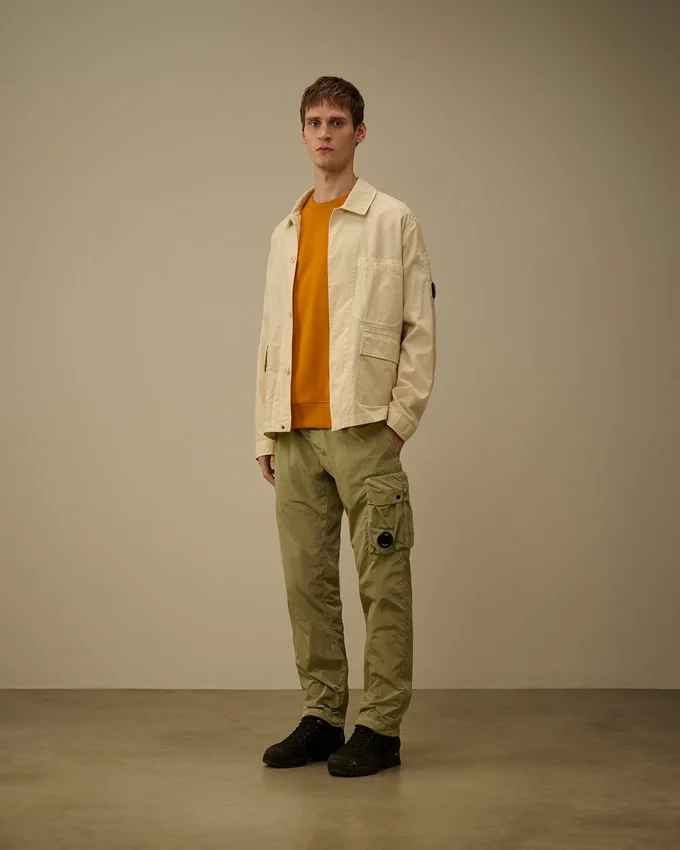 Taylon P Button Lens Overshirt