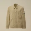 Taylon P Chest Pockets Lens Button Overshirt
