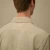 Taylon P Chest Pockets Lens Button Overshirt