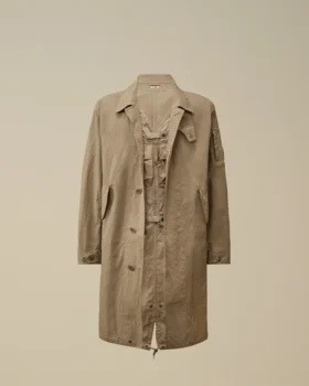 Twill Fishtail Lens Car Coat