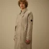 Twill Fishtail Lens Car Coat