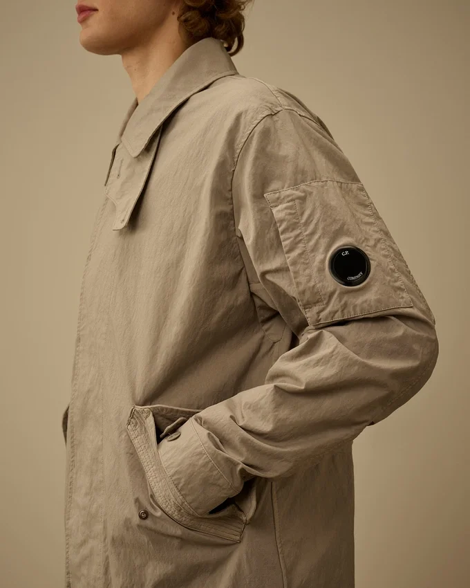 Twill Fishtail Lens Car Coat