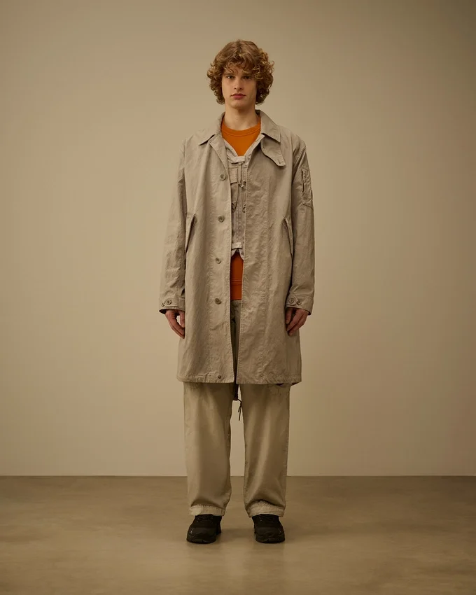 Twill Fishtail Lens Car Coat