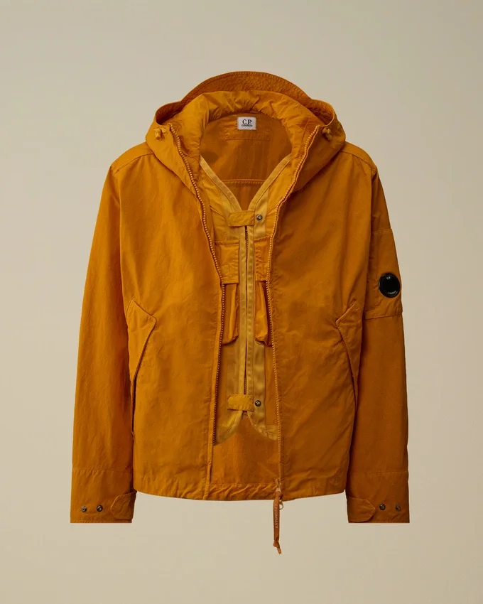 Twill Hooded Lens Jacket