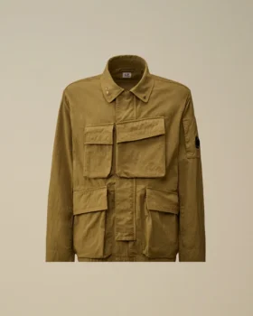 Twill Zip Lens Jacket