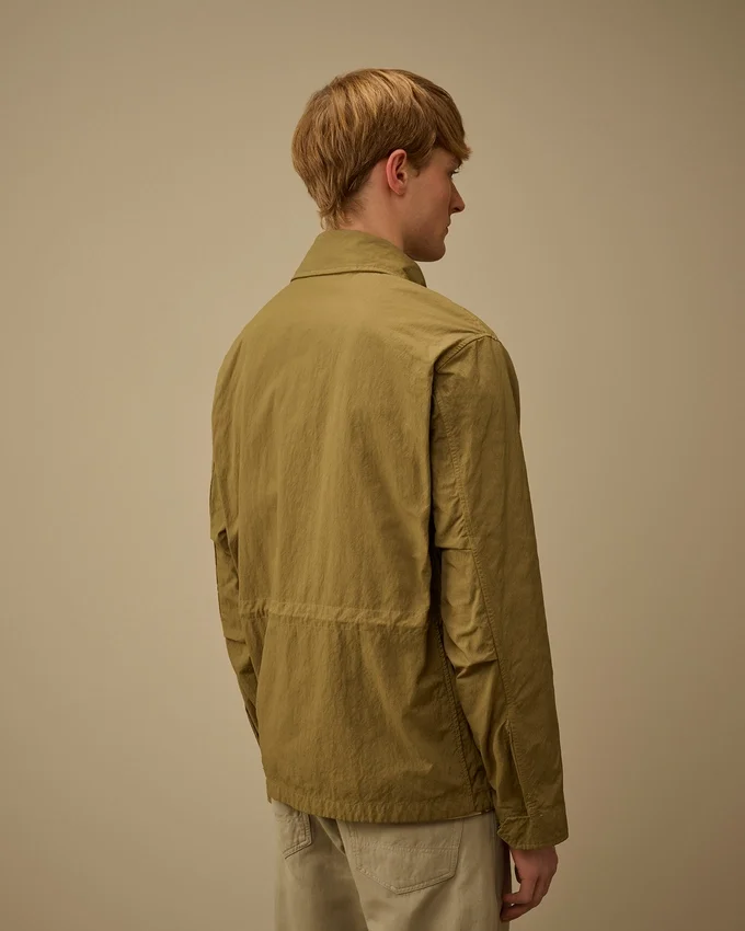Twill Zip Lens Jacket