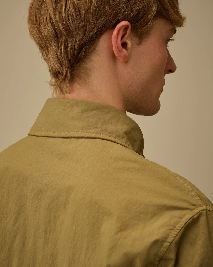 Twill Zip Lens Jacket