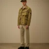 Twill Zip Lens Jacket