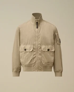 U16 Chrome-R Lens Bomber Jacket